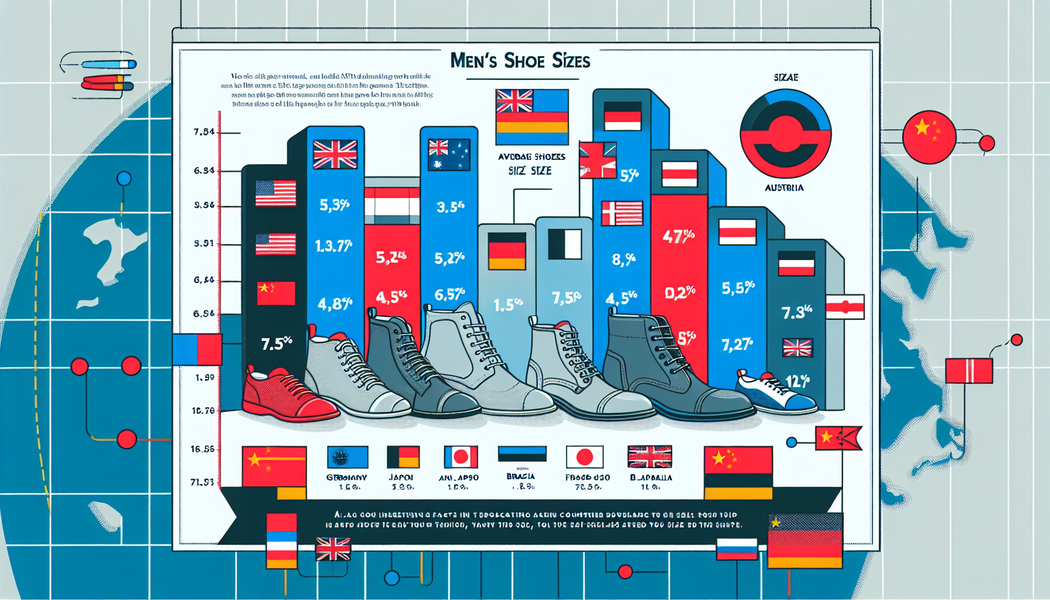Einfluss der Fußbreite auf die Schuhgröße - Durchschnittliche Schuhgröße Männer