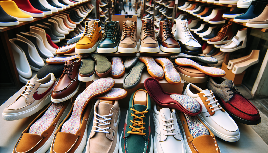 Modellvielfalt: Verfügbar in vielen Schuhstilen - Schuhe mit Wechselfußbett