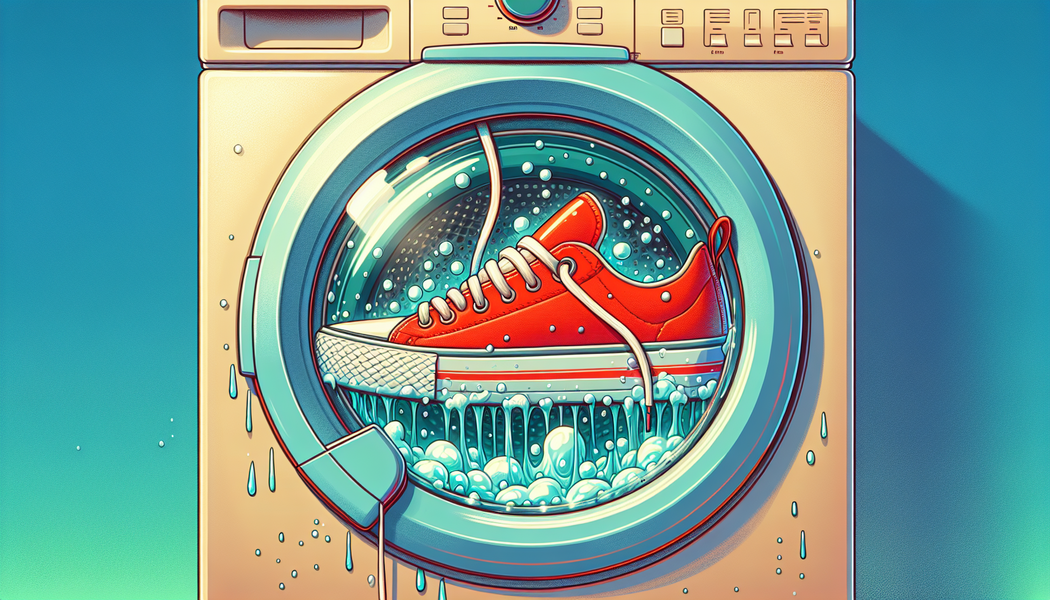 Nach dem Waschen: Trocknung und Pflege - Sneaker Waschmaschine