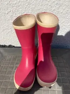 Beispiel von Barfuß-Gummistiefel von Bergstein