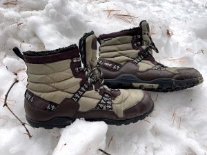 Beispiel von Xero Alpine Stiefeln